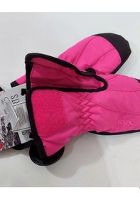 Resim Bebek Kar Eldiveni Pembe 