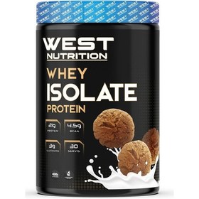 Resim West Nutrition İzole Whey Wpı Protein Tozu 750 Gr Kurabiye 