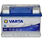 Resim Varta Akü 12V 70 Ah Amper 760A Start-Stop EFB N70 2025 Üretim 