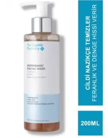 Resim The Organic Pharmacy Peppermint Facial Wash 200 Ml 