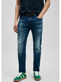 Resim Lufian Mıguel Smart Jean Erkek Pantolon Slim Fit İndigo İndigo 111200224100250 