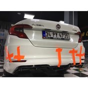 Resim Fiat Egea Sedan Arka Ek (Plastik) 
