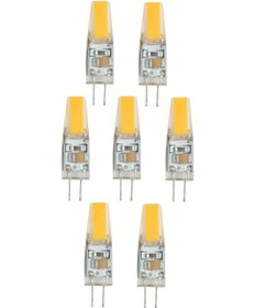 Resim 2.5 W 220V G4 Duy Led Kapsül Avize Ampulü 6500K Beyaz Işık KES008 7 Adet 