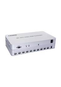 Resim Gplus 4KVW346 3x3 Video Wall Controller 4K Ultra HD HDMI Duvar Ekran Denetleyici 