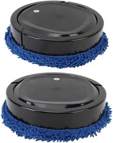 Resim Robot Robot Zemin Temizleyici Otomatik Süpürme Ve Moping Makinesi Akıllı Gezinme Ve Ev Odası Temizliği Için Kaçınma (BLACK) 