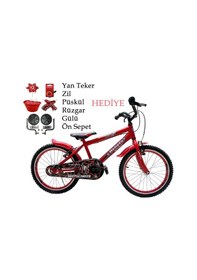 Resim Bebeto Spider 20 Jant Lüx Çocuk Bisikleti Kırmızı 7-10 Yaş Kırmızı 