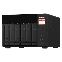 Resim Qnap TS-673A-8G 6 Yuvalı Nas Depolama Ünitesi (TS-673A-8G) 