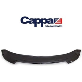 Resim Cappafe Chevrolet Cruze Ön Kaput Koruyucu Rüzgarlığı 4mm Akrilik Abs Piano Black 2008-2016 