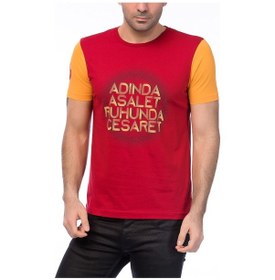 Resim Galatasaray Forma Erkek T-Shirt Siyah 