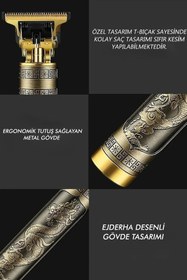 Resim Gemei ÖZEL SERİ Premium Şarjlı Tıraş Makinesi Saç Sakal Lazer Epilasyon Öncesi Kol Bacak Koltuk Altı Vücut 