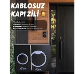 Resim Go İthalat Kablosuz Su Geçirmez Kapı Zili (784) 