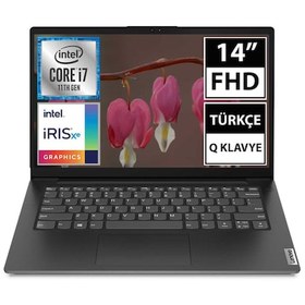 Resim Lenovo V14 G2 ITL i7-1165G7 8GB 512GB SSD Windows 10 Pro 14" FHD Dizüstü Bilgisayar 82KA0071TX060 