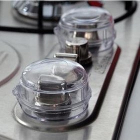 Resim Portakal Safety Ocak / Gaz Düğmesi Güvenlik Kapağı 4'Lü Çok Renkli 