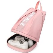 Resim Pembe Sırt Çantası Spor Çantası Ayakkabı Bölmesi Ayarlanabilir Omuz Askısı Fermuar Kapatma Kapasiteli Spor Çanta & Cüzdan 55786805 Pembe 