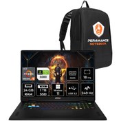Resim MSI Vector A18 HX R9 9955HX 24GB 1TB SSD RTX5080\u002F16GB 175W 18'' WQXGA W11H Gaming Laptop 