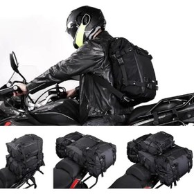 Resim MOTOANL Motosiklet Sırt Çantası,arka Ve Yan Çanta Olma Özellikli Waterproof Motor Touring Çanta 30 Litre 