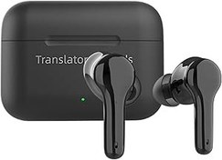 Resim M6 Dil Tercüman Kulaklıkları, Bluetooth 5.0 HiFi Stereo Kulaklık Desteği 71 Dil 56 Aksan, Simultane Çeviri İş Seyahati Için Akıllı Ses Tercümanı 