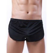 Resim 3 adet Erkek Bikini Külotu - Yumuşak, Elastik, Nefes Alabilen Kutu Külotları, Yan Yırtıklarla, Rahat ve Cilt Dostu, Bahar ve Yaz İçin İdeal, Erkek İç Çamaşırı | Zarif İç Çamaşırı | Pürüzsüz Dokusu 