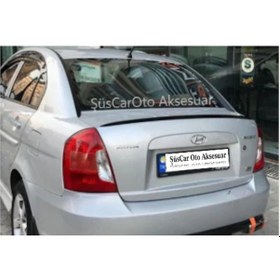 Resim Hyundai Accent Era Bagaj Üstü Spoiler Bagaj Çıtası Piano Black 