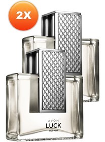 Resim Avon Luck Erkek Parfüm Edt 75 Ml. İkili Set 