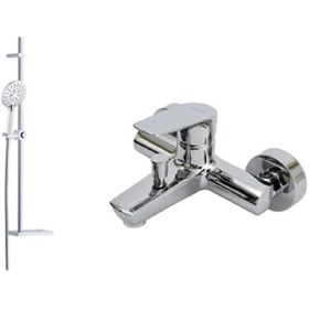 Resim Creavit Sürgülü Duş Seti Takımı Sh463+lv2500 