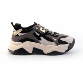 Resim Bambi Siyah Kadın Sneaker K01406274297 