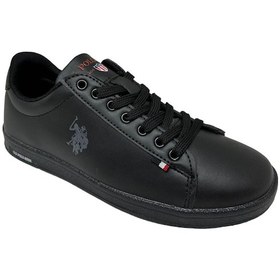 Resim U.s. Polo Assn. Franco Unisex Sneaker Ayakkabı Ckr00694 Siyah 