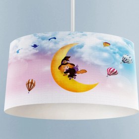 Resim Mekta Home Peri Kız Desenli Avize 