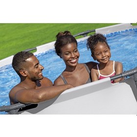 Resim Bestway 56408 Steel Pro Max Prefabrik Yer Üstü Çember Havuz 3,05 M X 76 Cm 