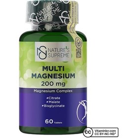 Resim Nature's Supreme Multi Magnesium Complex 60 Tablet 