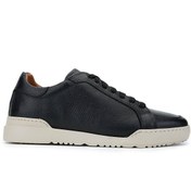 Resim Kemal Tanca Tamer Tanca Erkek Hakiki Deri Siyah Floter Sneakers & Spor Ayakkabı 