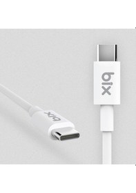 Resim Bix BX-UC02C 60W Type-C to Type-C Hızlı Şarj ve Data Kablosu 1 Me 