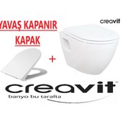 Resim Creavit Tp325 Terra Asma Klozet + Ultima Duroplast Hidrolik Yavaş 