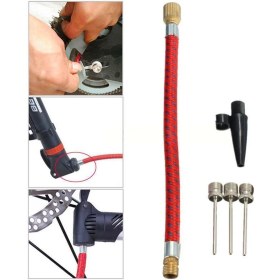 Resim Store Mania Ieg™ Pompa Iğne Başlık Seti Top Bisiklet Lastiği Şişirme Iğneleri () 