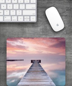 Resim İSKELE Baskılı Dikdörtgen Mouse Pad BSKBZR 