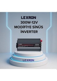 Resim Lexron - İnges 300 Watt Modifiye Sinüs İnverter - 12 Volt İnvertör - 220 Volt Çevirici 