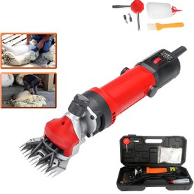 Resim PROHUMMER PH-EA018 Koyun Keçi Kırkma Makinesi (Kırmızı) 