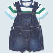 Resim Mayoral Erkek Bebek Denim Solapet Tişört 2 Li Set 1628 