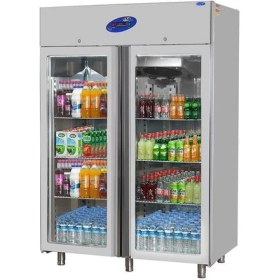 Resim CSA Karacasan 1400 Lt Dik Tip Çift Kapılı Derin Dondurucu(430 Çelik) 