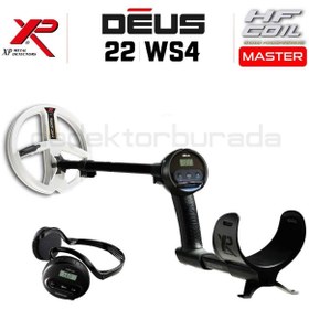 Resim Genel Markalar Deus Dedektör - 22,5cm HF Başlık, WS4 Master 