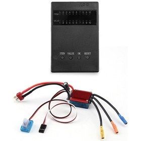 Resim Yunboo S25a Sensörsüz Brushless Motor Kontrol Cihazı + Program Kartı, 25a Sürekli/120a Darbe Akımı, 2-3s Lipo Uyumlu, Abs Malzeme 