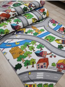 Resim Arbese Çocuk Odası Halısı Antibakteriyel Yolluk Kreş Ve Anaokulu Halısı Cck01arbs Gri 