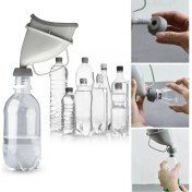 Resim Unisex Taşınabilir Hijjenik Seyahat Tuvalet Aparatı Seyahat Tuvalet Hunisi 