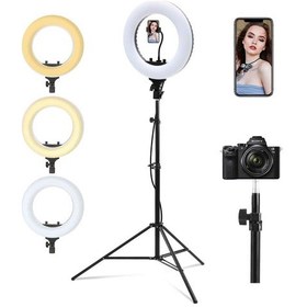 Resim Jinbei Lr-480C Led Ring Light(18 Inc 480Led)+L-180 Işık Stand Kit 