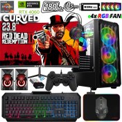 Resim Xaser XSR486 Ryzen 7 5700X 16GB 512GB M.2 NVMe SSD RTX4060 8GB 23.8" 180Hz Masaüstü Oyuncu Bilgisayarı 