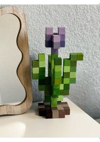 Resim Nest Woodtr 1x1x1cm 100 Adet Mdf Küp Ham Doğal Boyanabilir Mdf Küp Minecraft Küp Zeka Oyunu 