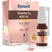 Resim Dynavit Vitamin D3 400 IU Sprey 20 ml 