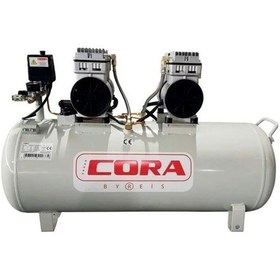 Resim Cora Hava Kompresör Sessiz 100 Lt Ews100b-s2 