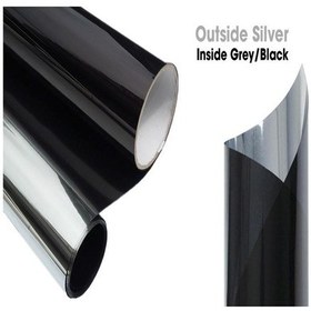 Resim Isı Yalıtımlı Aynalı Siyah Cam Filmi 50 Cm X 3 Metre 