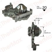 Resim THERMAX T01.120 THERMAX DEVİRDAİM MEGANE R19 1.6 ENJ CLIO SYMOL 1 